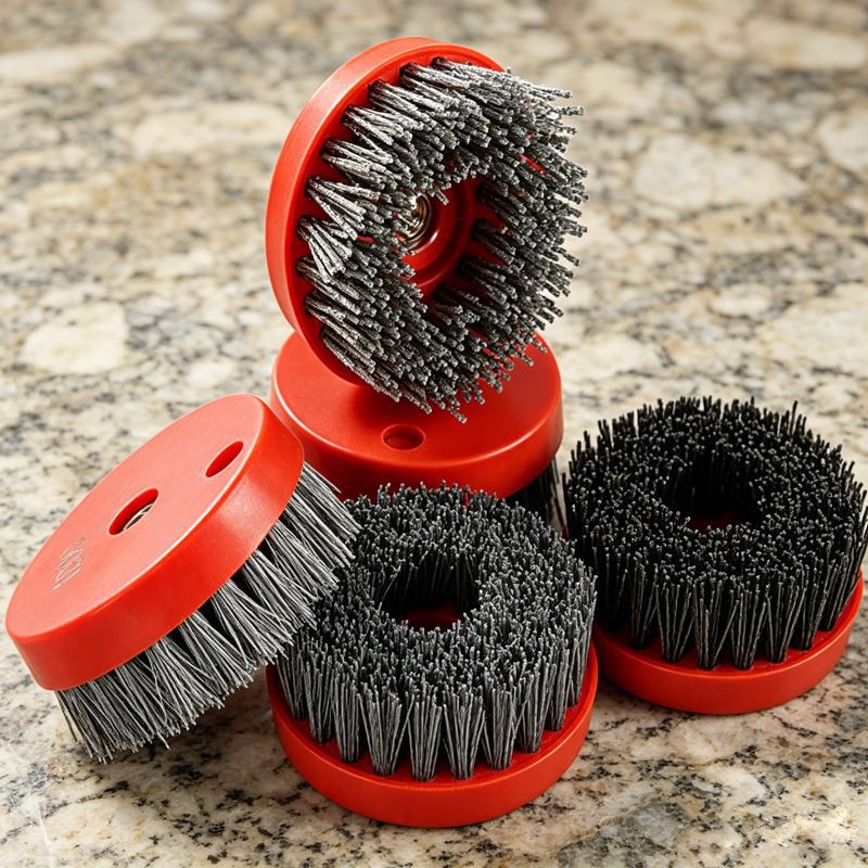 4in Disc-type Stone Antique Brush
