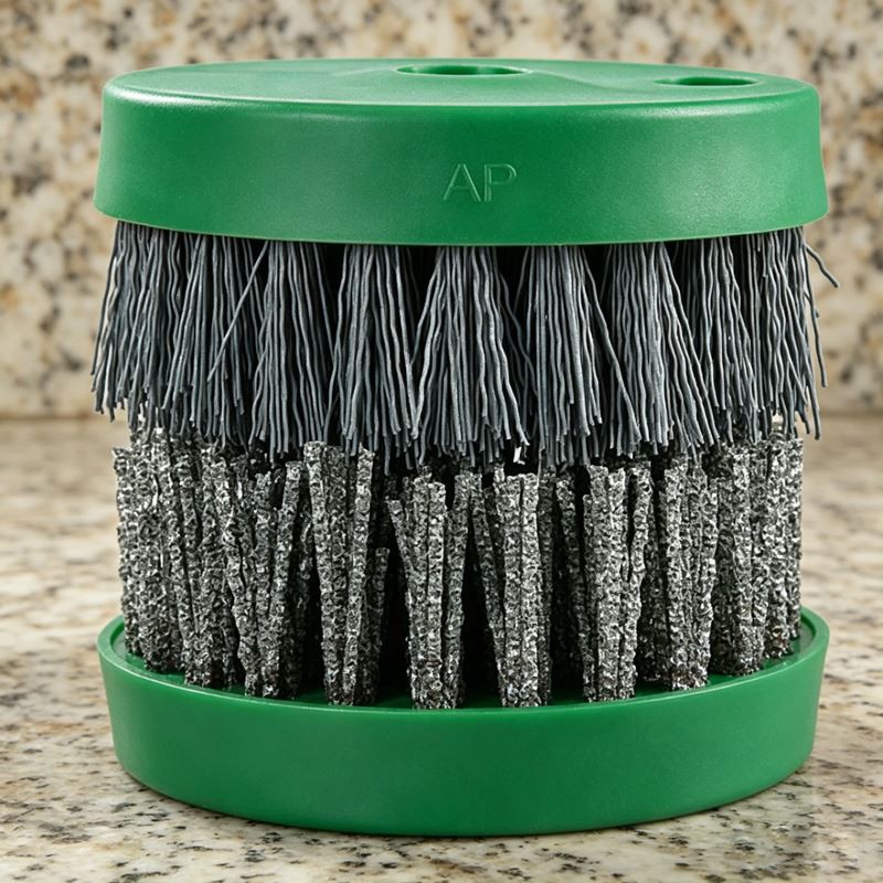 4in SiC Stone Abrasive Brush