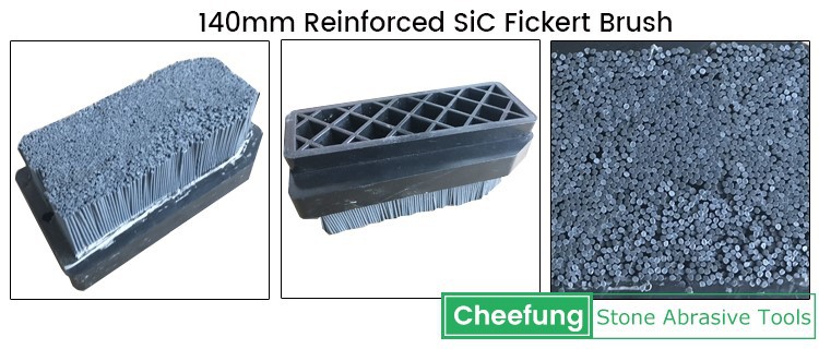140mm-Reinforced-SiC-Fickert-Brush