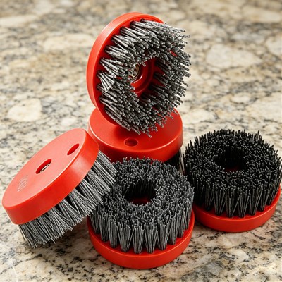 4in Disc-type Stone Antique Brush